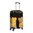 thumbnail image 3 of Daiia Pumpkin Pie Gnome Luggage Cover, Thickened Washable Travel Luggage Covers, Elastic Unique Baggage Covers for 18-20 inch Luggage-Small, 3 of 9
