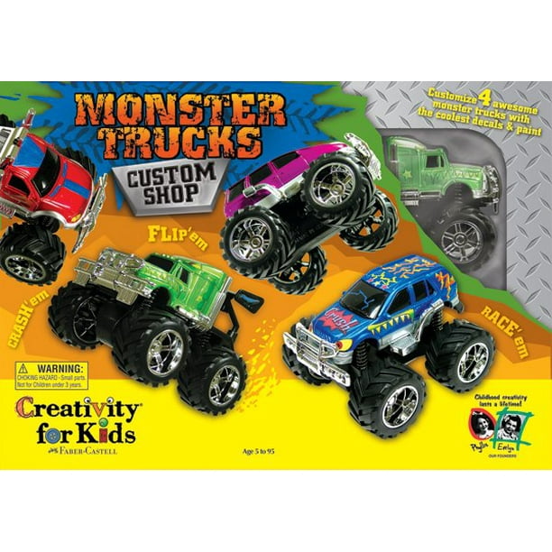 Monster Trucks Kit d'Atelier Personnalisé