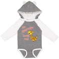 thumbnail image 3 of Inktastic My Meemaw Loves Me- Cute Giraffe Boys or Girls Long Sleeve Baby Bodysuit, 3 of 5