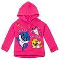 thumbnail image 2 of Pinkfong Baby Shark Toddler Girls Pullover FleeceHoodie and Leggings Outfit Set Toddler, 2 of 5