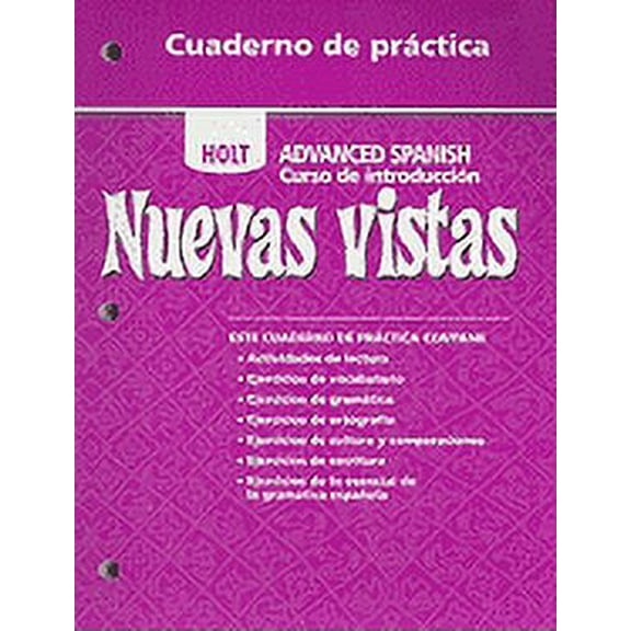 Nuevas Vistas: Nuevas Vistas: Cuaderno Practica Intro (Paperback)