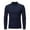 Navy, variant on QUINDOS T Shirts for Men,Men's Fall And Winter Fashion Casual Solid Medium High Collar Pullover Bottoming Comfy Outdoor T-shirt