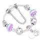 thumbnail image 1 of Seialoy, pulseras con colgante de llave de corazón Chapado en plata para mujeres, pulsera Original con cuentas de corona de princesa para niñas, joyería para esposa Tan Jianjun unisex, 1 of 2