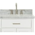 thumbnail image 3 of Ariel H037srcwovo Bristol 37" Free Standing Single Oval Basin Vanity Set - Grey, 3 of 7