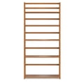thumbnail image 4 of Simpli Home Acadian 30W 5 Shelf Ladder Bookcase (Set of 2) in Light Golden Brown, 4 of 6