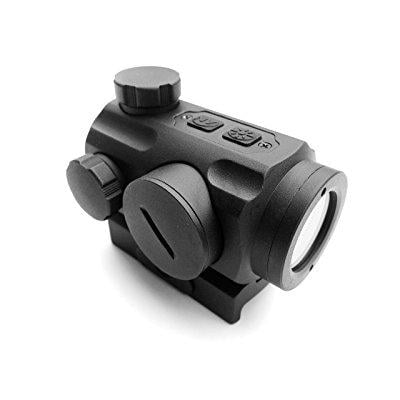 ade advanced optics 1 x 20 infrared red dot scope sight quick release mount for nv shooting