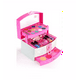 thumbnail image 1 of Juguete Maquillaje De Verdad Belleza Niña Tocador Estuche Rosa con Blanco, 1 of 5