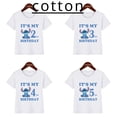 thumbnail image 2 of Ropa para niños con estampado de Lilo y Stitch de Disney, camiseta de algodón para niños y niñas de 1, 2, 3, 4, 5, 6, 7, 8 y 9 años, 2 of 5