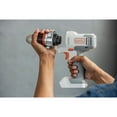 thumbnail image 3 of BLACK+DECKER 20V MAX* MATRIX; Cordless Drill/Driver Kit, White (BDCDMT120WC1FF), 3 of 8