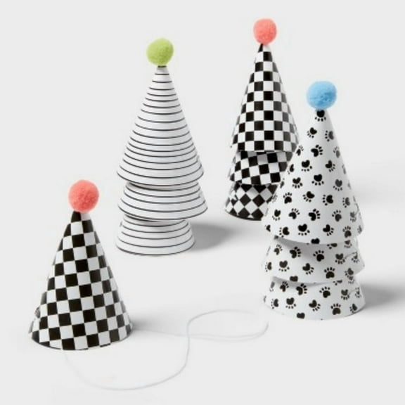 Dog and Cat Party Hats 10ct - Spritz