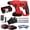 2 Cells, variant on New Heavy-Duty Cordless Rotary Hammer, Ergonomic Multi-Mode Power Drill for Concrete, Brick, Wood and Metal