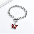 thumbnail image 2 of Crystal Butterfly Cremation Jewelry Urn Bracelet for Ashes Memorial Lockets Pendant Funeral Keepsake Jewelry for Ashes, 2 of 5