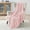 Pink, variant on Ameha Microplush Fleece Blanket for Couch & Travel 310 GSM Ultra Soft Breathable Microfiber Lightweight Warm Fluffy & Soft Pink Throw