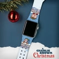 thumbnail image 3 of Peanuts Charlie Brown Christmas HD Watch Band for Apple Watch - 42/44/45/49mm(46mm Series 10/11) Short Snowy Thoughts by Affinity Bands, 3 of 3