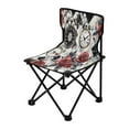 thumbnail image 2 of BZSMCE Camping Chairs Modern Timeless Blossoms Pattern Folding chair, 2 of 8