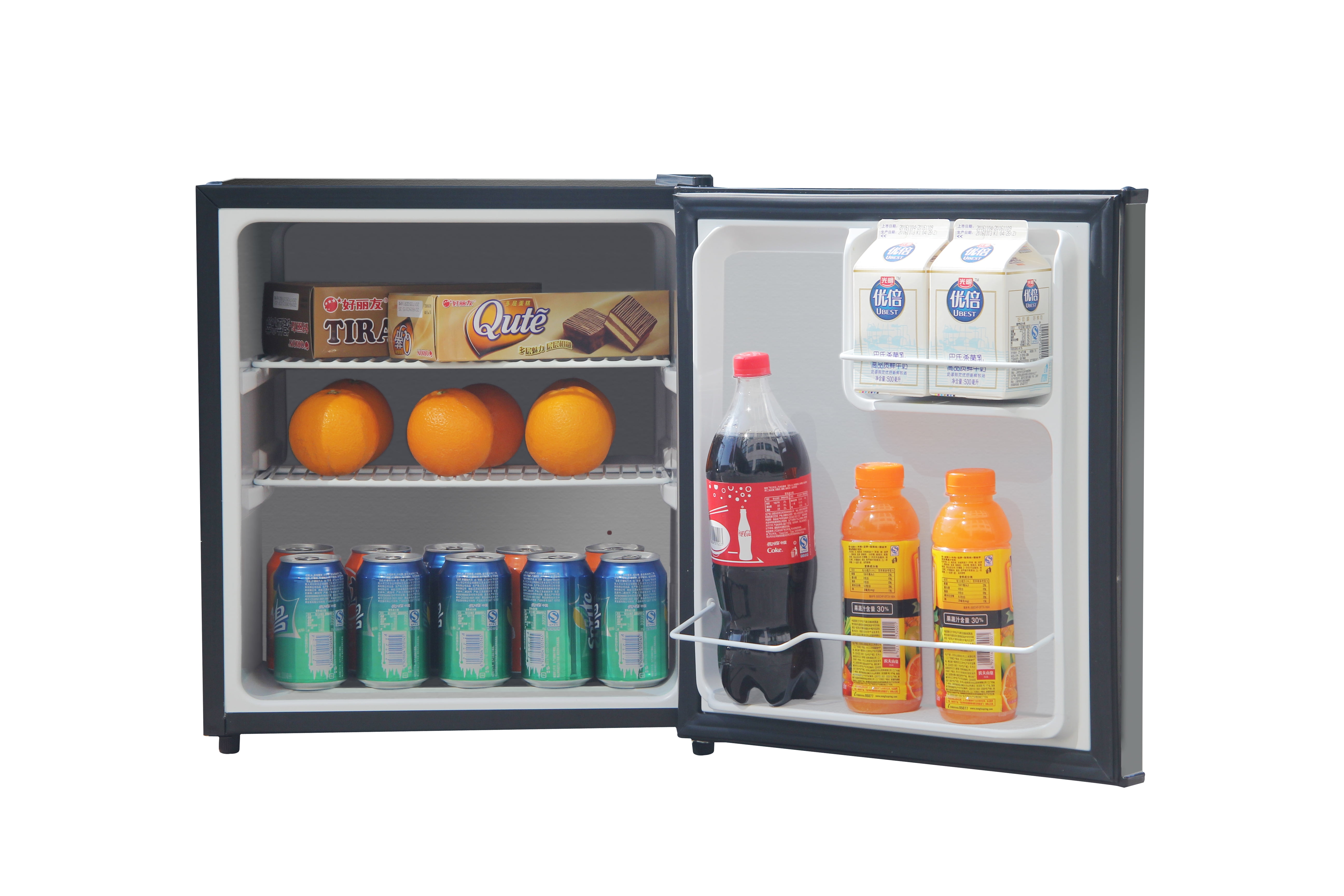 Sunpentown 1.7 CU. Ft. Compact Refigerator, Stainless Steel