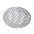 thumbnail image 7 of 4pcs 4-Inch 100mm Stainless Steel air Thru Venting Panel - Round Louvered Grille for Marine Yacht RV, 7 of 7