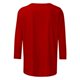 thumbnail image 4 of Tops de Cuello Redondo para las Mujeres Pascua Impresa 3/4 Mangas Blusa, Ligera Imitación Algodón Top Casual, 4 of 5