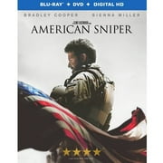 Angle View: American Sniper (Blu-ray + DVD) (Walmart Exclusive)