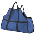thumbnail image 2 of Portador de leña Bolsa de almacenamiento de troncos de tela Oxford Portátil y práctico Soporte de bolsa de transporte de madera, Azul oscuro Noticed HA003774-02, 2 of 6