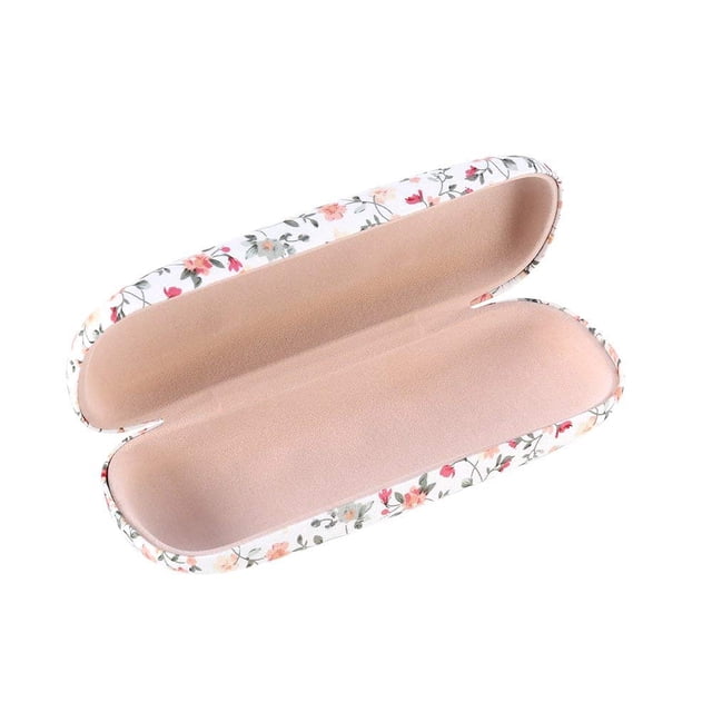 Funda para gafas Yosoo, caja de almacenamiento rígida portátil (beige)