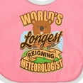 thumbnail image 4 of Inktastic Groundhog Day Meterologist Weather Boys or Girls Baby Bib, 4 of 4