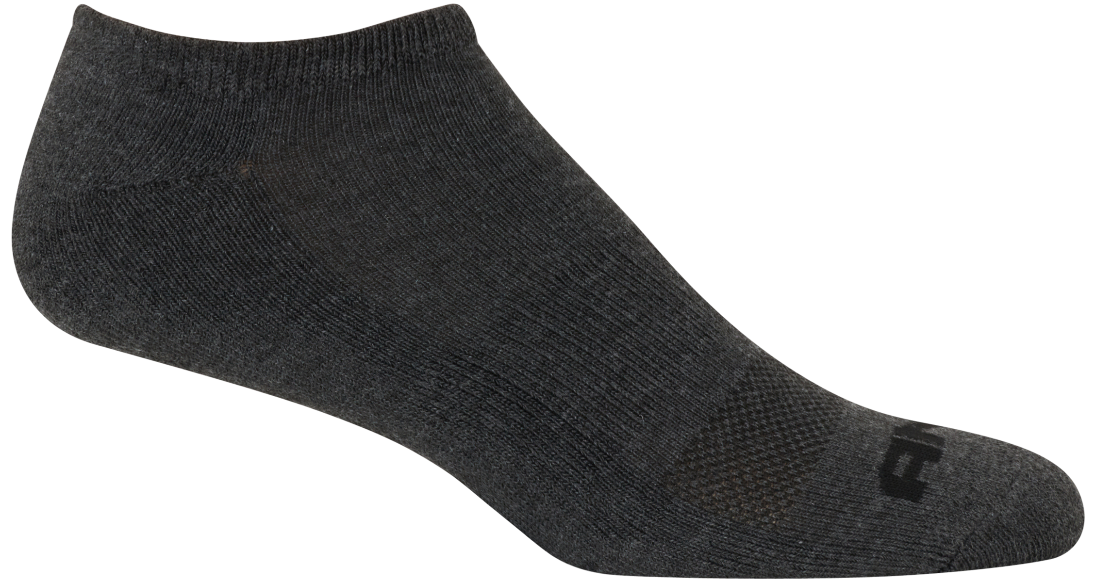 AND1 Men's Cushion No-Show Socks, 12-Pack, Gray photo 5