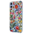 thumbnail image 5 of Compatible with Samsung Galaxy A06 Case Clear with Flower Design, Cute Soft Silicone TPU Floral Aesthetic Women Girls Transparent Protective Shockproof Anti-Scratch Anti-Yellow Phone Cover, D, 5 of 9