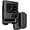 Black, variant on Case with Clip for Motorola RAZR 2022 Flip Phone, Nakedcellphone [Grid Texture] Slim Hard Shell Cover and [Rotating/Ratchet] Belt Hip Holster Holder Combo for Moto RAZR 3 5G