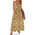 thumbnail image 1 of ¡Tres felices chicas! Vestido sin mangas, elegante y bonito, vestidos de mujer, vestidos de fiesta para mujer, 1 of 7