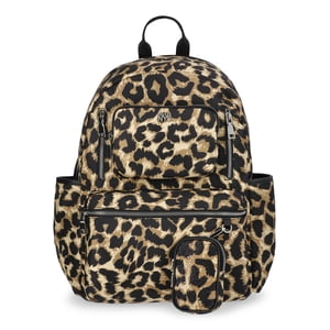 Madden NYC 18.5" Leopard Dome Backpack