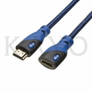 HDMI Extender - Male to Female, Extension Cable - (1-Pack) High-Speed HDMI Cable (2.0b) Supports: Ethernet, Audio Return, 4K, 3D, HD, 2160p, 18gbs, (Latest Version) HDCP 2.2 Compliant (50FT)