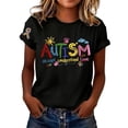 thumbnail image 2 of CHENge Down Syndrome Awareness Shirts for Women World Down Syndrome Day Tshirt Love Hearts Tee Top, 2 of 2