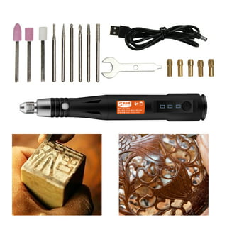 38Pcs 8W Engraving Tool Kit Multi-Functional Electric Micro Engraver  Etching Pen DIY Rotary Tool for