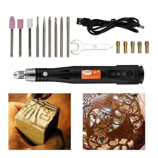 Herramientas rotativas perfecl grabador electrico con micrograbador y bolígrafo