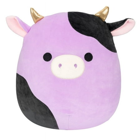 Squishmallows 8" Alexie Cow - Official Kellytoy Holiday Plush - Soft and Squishy Stuffed Animal Toy -Christmas 2023 Great Gift for Kids, Boys, & Girls