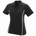 thumbnail image 1 of Ladies Rival Polo 2Xl Black/Slate/White, 1 of 1