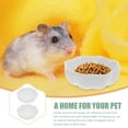 thumbnail image 3 of GOOHOCHY 2 comederos domésticos para hámster, cuencos de cerámica resistentes al desgaste para chinchillas., 3 of 8