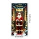thumbnail image 3 of Seyotauo Christmas Door Cover Decoration Santa Claus Front Door Cover Xmas Hanging Banner Santa Background for Home Holiday Christmas Decoration, 3 of 6