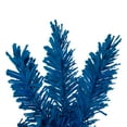 thumbnail image 4 of Vickerman 9' x 14" Flocked Turquoise Fir Artificial Garland, Unlit., 4 of 5