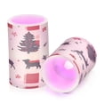 thumbnail image 7 of Yayeee Flameless Candles with Remote Flickering Battery Operated Multi Color Changing, Christmas Forest, 7 of 7