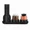 Black, variant on ODIFORGO Rechargeable Electric Spice Grinder with Adjustable Coarseness, Mini Stainless Steel Pepper & Sea Salt Grinder with 2 Spice Chambers for Kitchen, BBQ, Camping & Gift Giving (Pink)