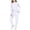 White, variant on KyCheLot Girls 2 Piece Outfits Casual Long Sleeve Ruffled Tops and Pants with Pockets School Clothing Set for 4-13Years