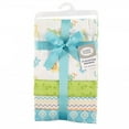 thumbnail image 2 of Luvable Friends Unisex Baby Cotton Flannel Receiving Blankets, Abc 4-Pack, One Size, 2 of 2