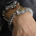 thumbnail image 2 of Exaggerated Dragon Bracelet Jewelry Gifts for Men Dragon Link Chain Wristband, 2 of 11