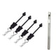 thumbnail image 5 of 4 piezas/20 piezas de fácil instalación con retenedor de goma flexible para clips de carrocería RC 4pcs, 5 of 9