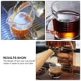 thumbnail image 5 of 2 Pack 70ML ( 2 1/2 Ounces) Espresso Measuring Cups with Handle, Double Spouts Measuring Triple Pitcher Milk Cup, Espresso Shot Glass with Scale, 5 of 8