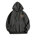 thumbnail image 4 of MHFRRA Sudaderas con Capucha para Hombre para Uso Informal, Cómodas y Holgadas, con Estampado Gráfico, Ideales para Actividades de Otoño E Invierno Gris, 4 of 4