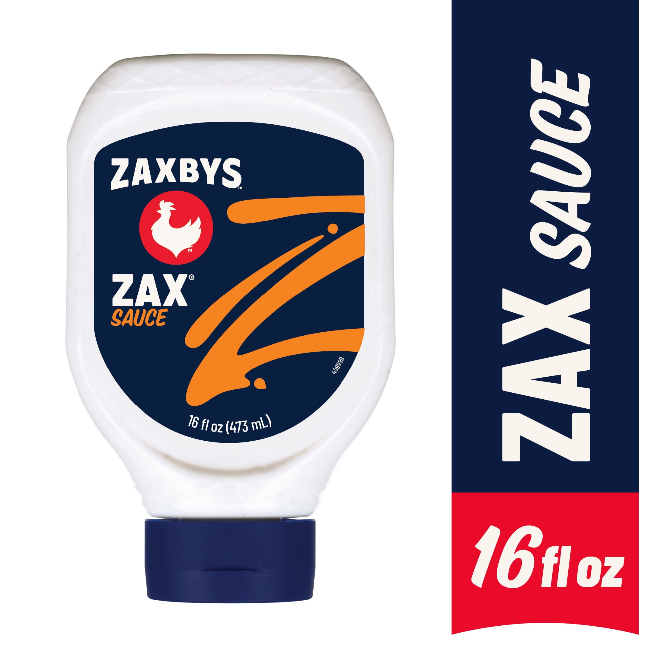 3 pack) Zaxbys Classic Zax Sauce, Restaurant Chicken Dipping Sauce, 16 fl oz