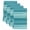 Green, variant on Teal Turquoise Aqua Ombre Kitchen Towels Set of 4, Contemporary Abstract Lines Absorbent Dish Towels for Kitchen, Microfiber Hand Towel, Quick Drying Tea Towel for Cleaning Decorative Dishcloths